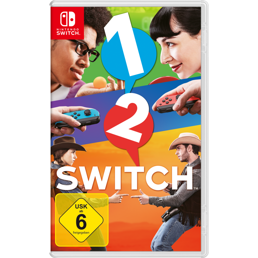 Nintendo Switch 1-2 SWITCH Interaktives Fun-Party-Spiel joy-con-controller Wild West Ball Count Tischtennis Game