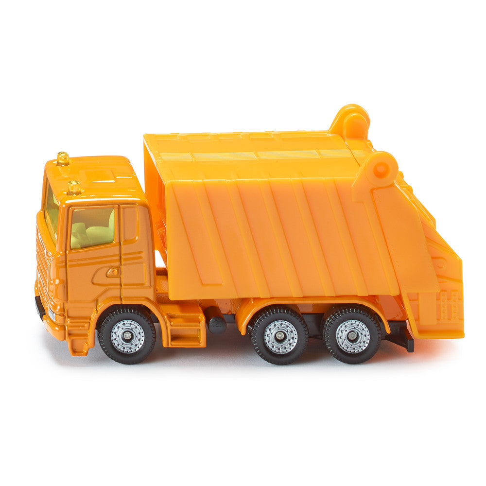 Siku Modellauto Müllwagen 0811 Orange Metall Kunststoff für Kinder