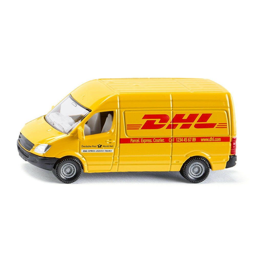 SIKU 1085 Postwagen Modellauto Gelb DHL-Optik.