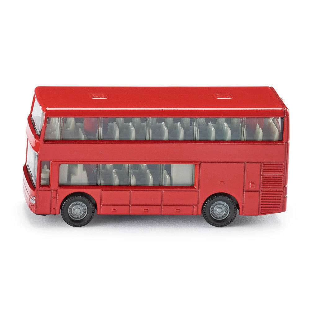 SIKU 1321 Doppelstock-Reisebus Spielzeugauto Rot.