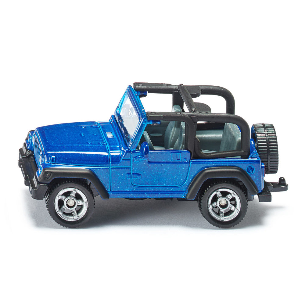 SIKU Modellauto Jeep Wrangler 1342 Metall Blau Spielzeugauto Geländewagen Kinder Angebot