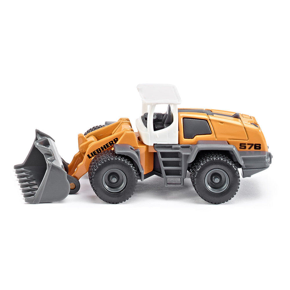 siku Modellauto Liebherr Radlader 1477 Metall/Kunststoff Gelb/Grau Ladearm beweglich