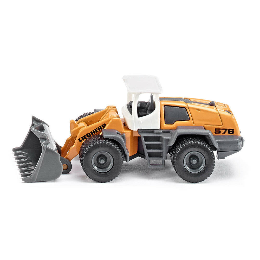SIKU 1477 Liebherr Radlader Metall/Gelb/Grau, beweglicher.