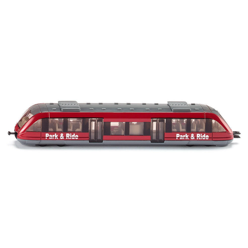 Siku 1646 Nahverkehrszug 1:120 Metall/Kunststoff Rot.