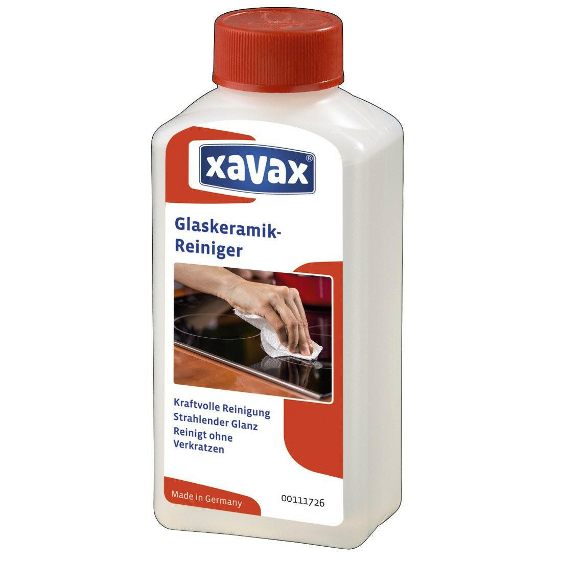 Xavax Glaskeramik-Reiniger 250 ml für Kochfeld.
