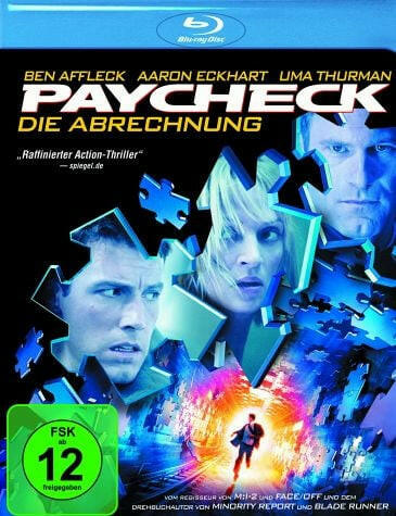 Paycheck - Die Abrechnung Blu-ray | Action, FSK 12, 119 min.