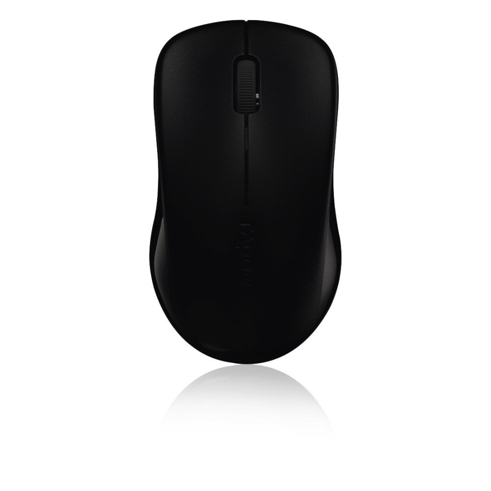 Rapoo kabellose Maus 1620 schwarz 2.4 GHz 1000 DPI Sensor ergonomisch für PC Mac 9 Monate Batterielaufzeit