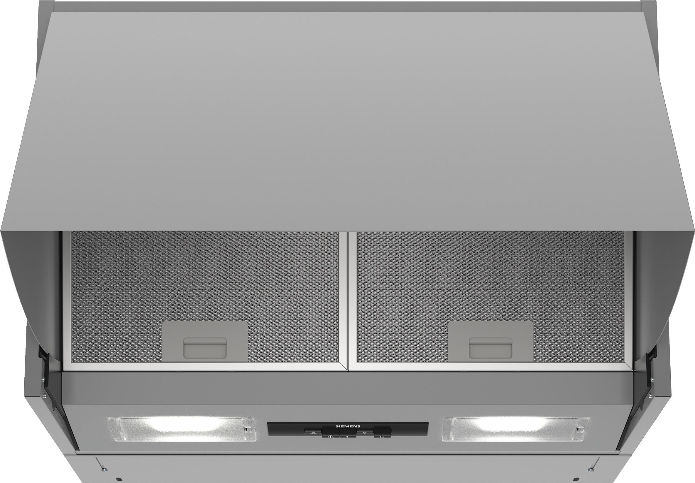 SIEMENS iQ100 LE66MAC00 Dunstabzugshaube 620 m³/h LED/Silber
