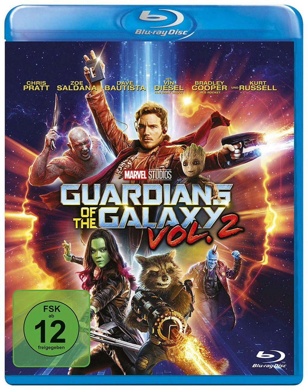 Guardians of the Galaxy 2 [Blu-ray] - Action Fantasy Film.