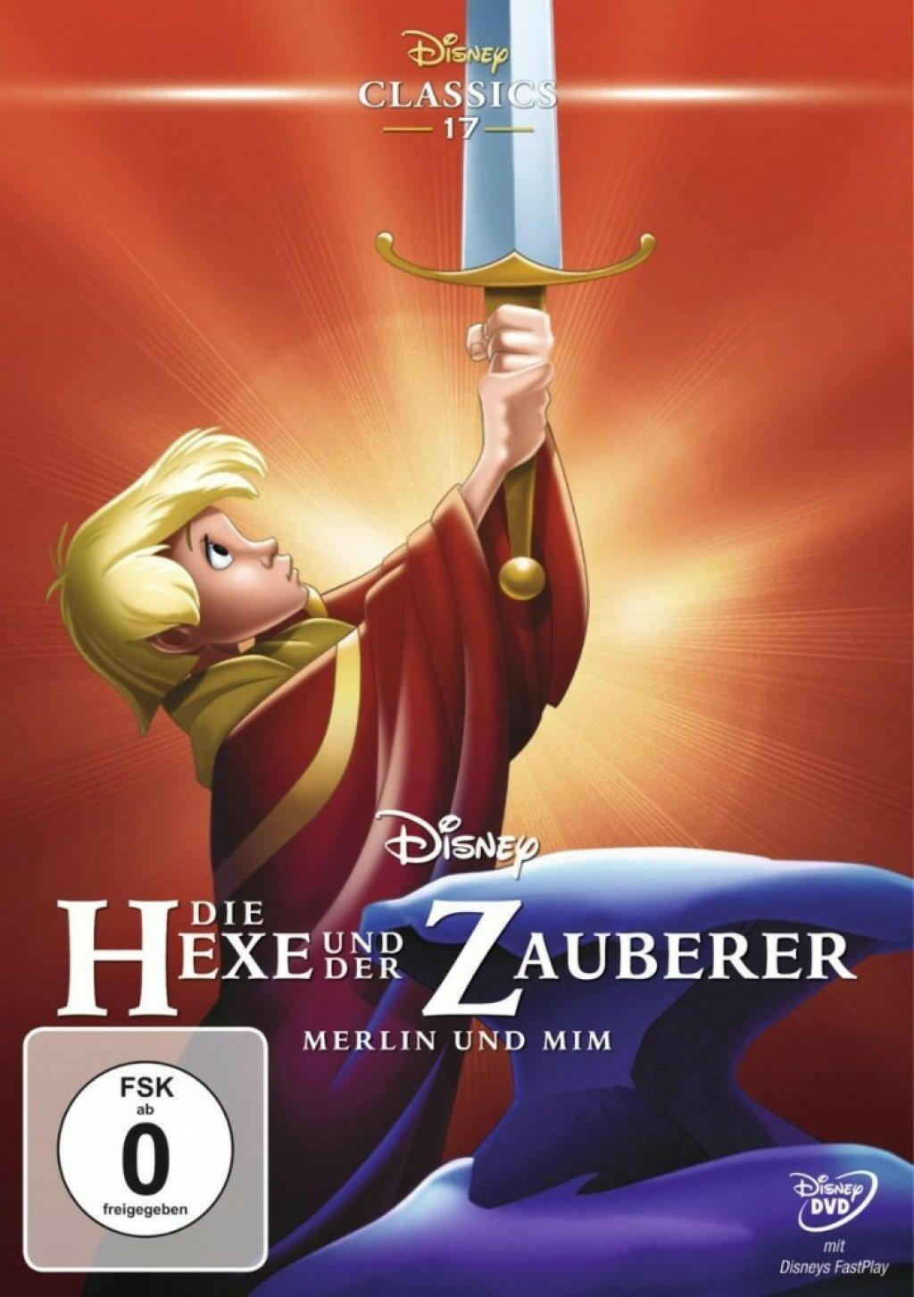 Disney Die Hexe und der Zauberer DVD - Merlin & Mim