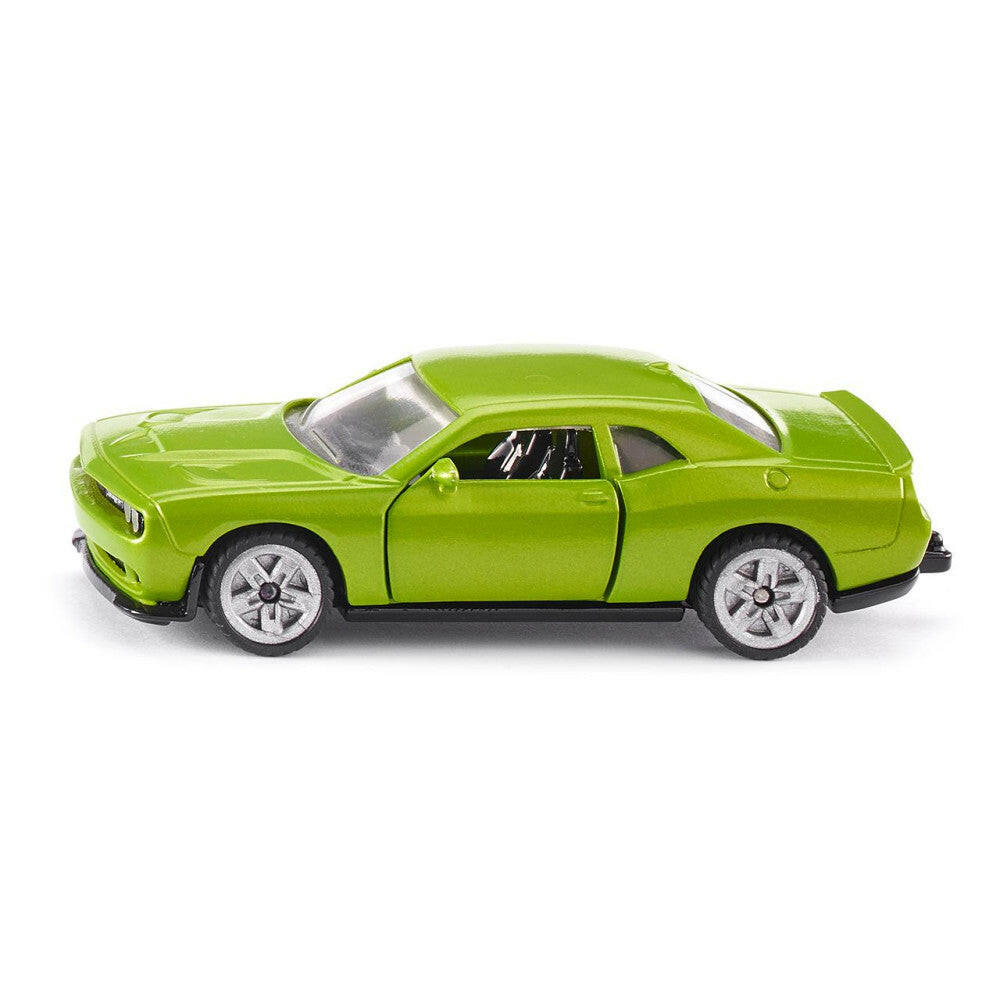 Siku Dodge Challenger SRT Hellcat Modellauto 1:55, grün.
