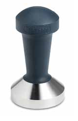 De'Longhi DLSC054 Edelstahl-Tampfer flach 5 cm, silber