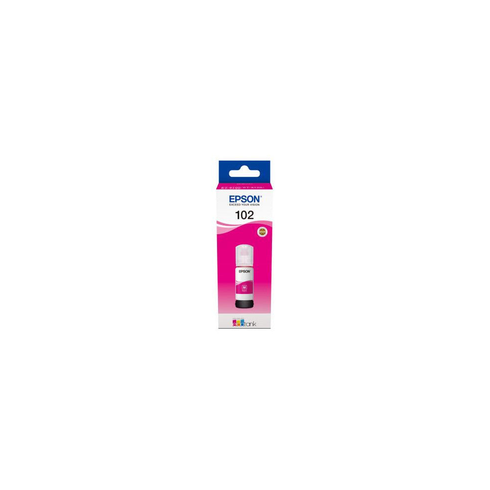 Epson Original EcoTank Tintenflasche C13T03R340 Magenta für ET-2700 ET-2750 ET-3700 ET-3750 ET-4750