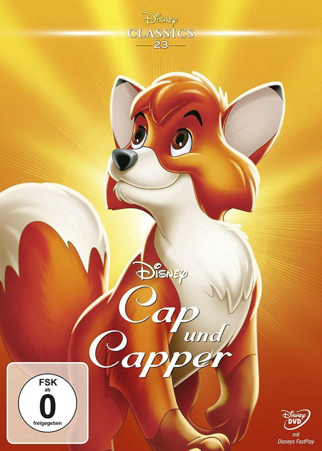 Disney Cap und Capper DVD – Klassik, FSK 0, 89