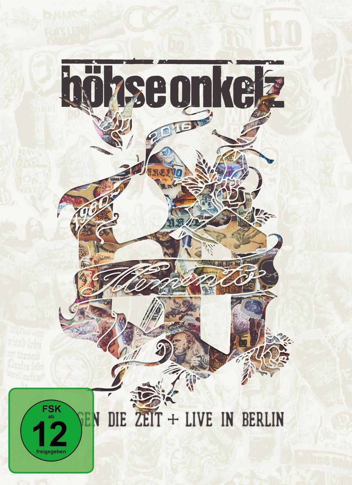 Böhse Onkelz Memento DVD – Gegen die Zeit + Live in Berlin.