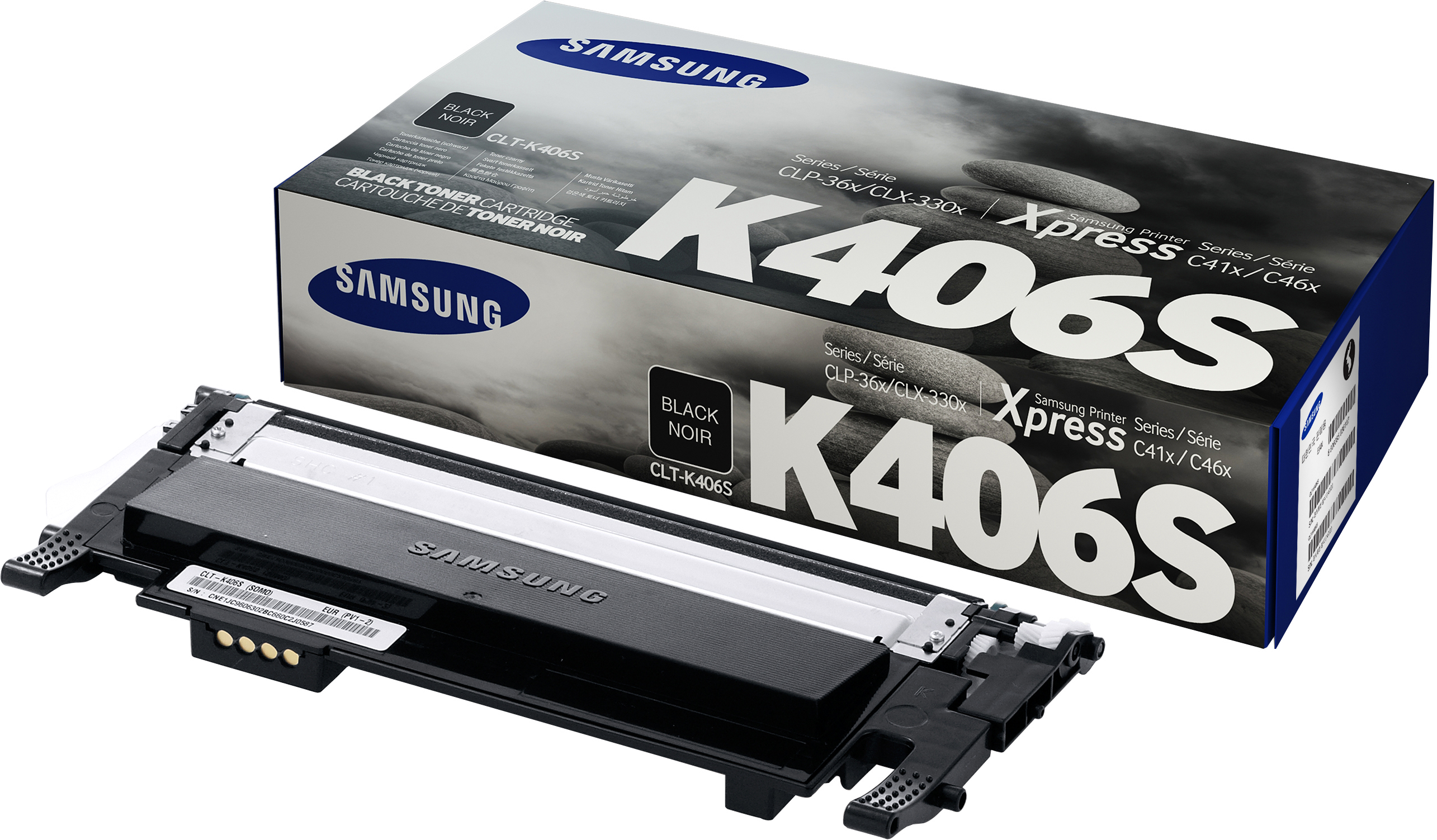 SAMSUNG Original Toner SU118A CLT-K406S schwarz 1500 Seiten.