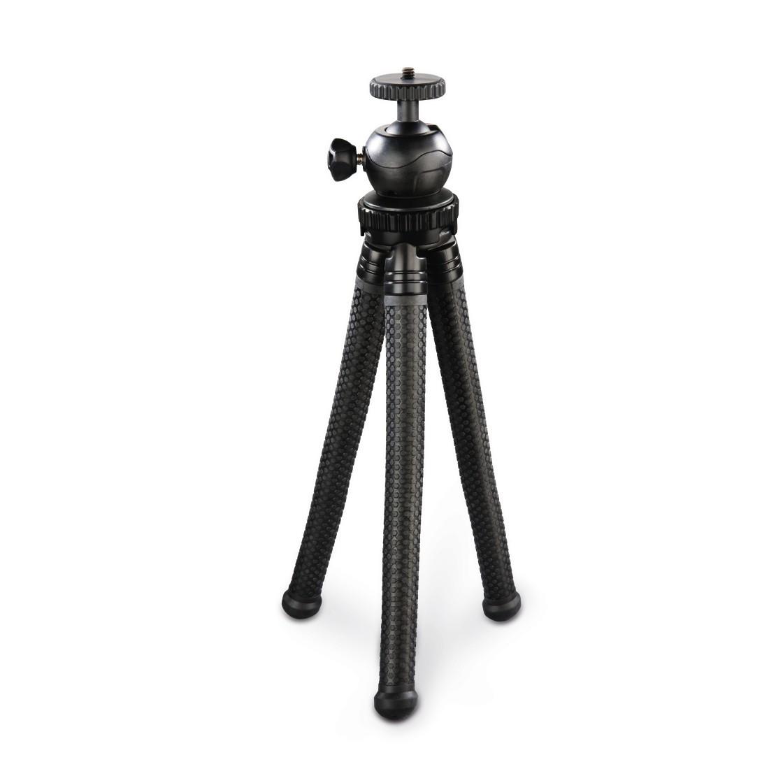 Hama FlexPro Stativ für Smartphone & GoPro, 27 cm, Schwarz