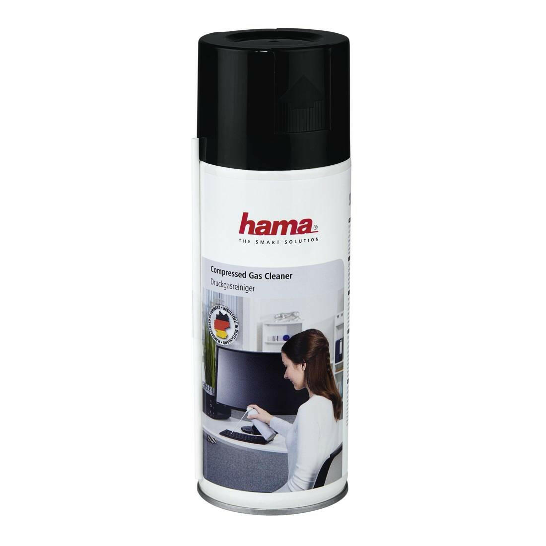 Hama Druckgasreiniger 400ml mit Röhrchen für Reinigung.
