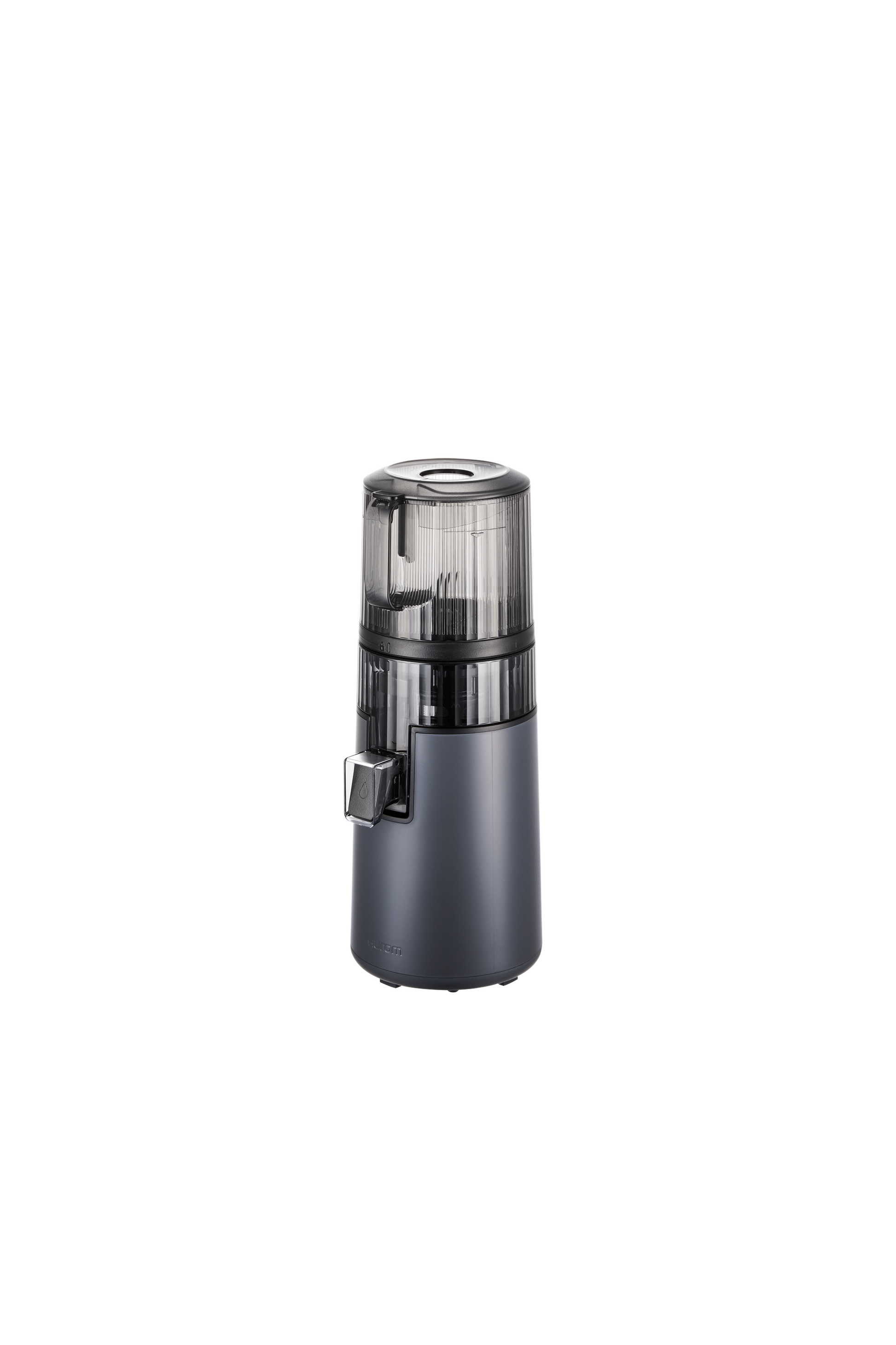 Hurom H70-ST Slow Juicer Titangrau – Leiser Entsafter mit Feinsieb für nährstoffreiche Obst- und Gemüsesäfte.