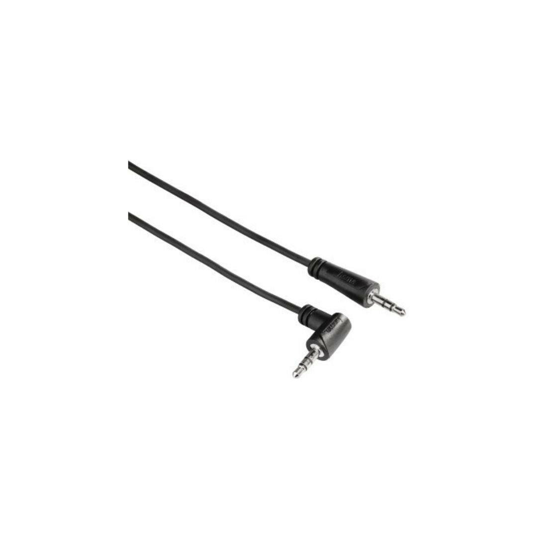 Hama Audio-Kabel 3,5mm Klinkenstecker 0,5m Schwarz