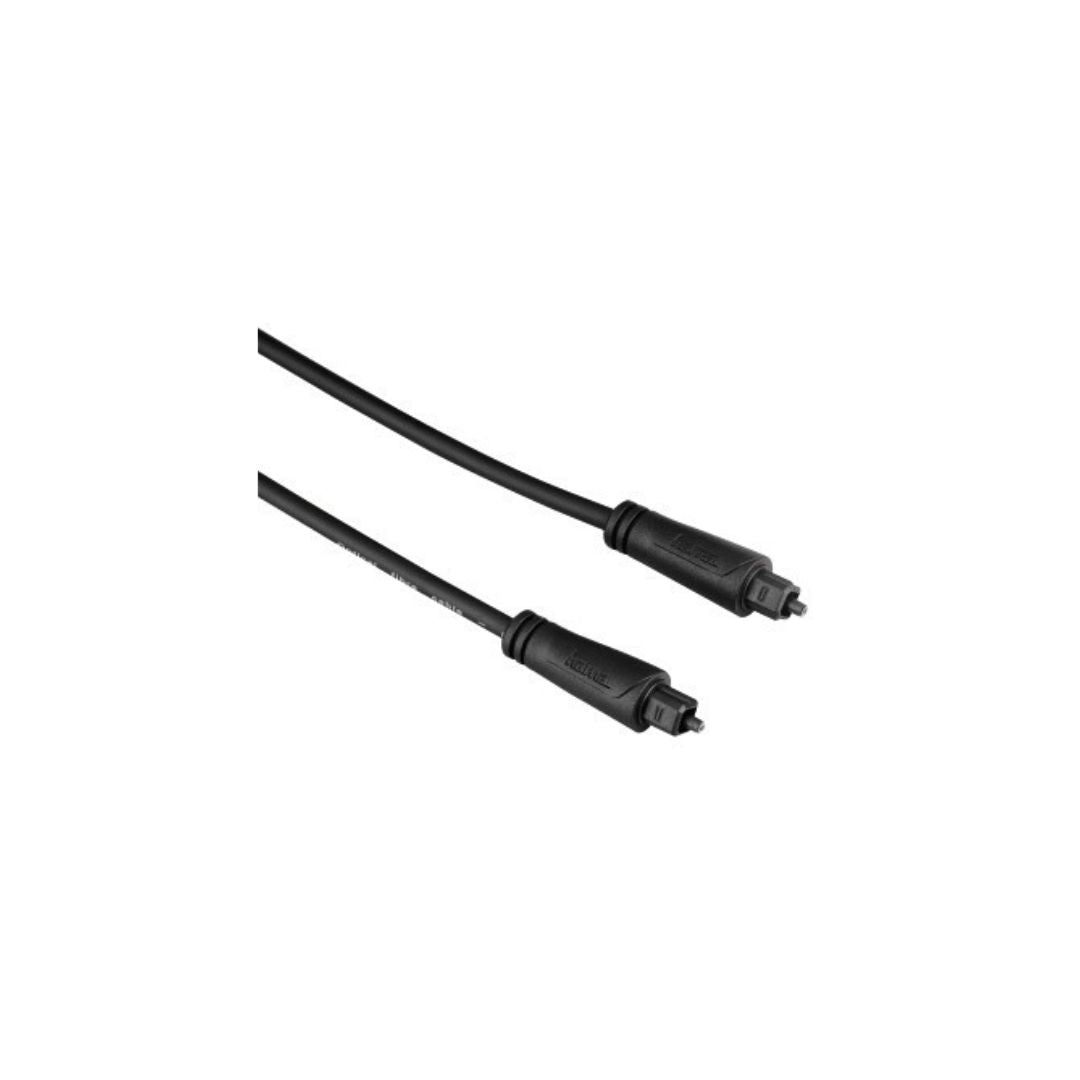 HAMA Audio-Lichtleiter-Kabel 3,0m schwarz (122252)