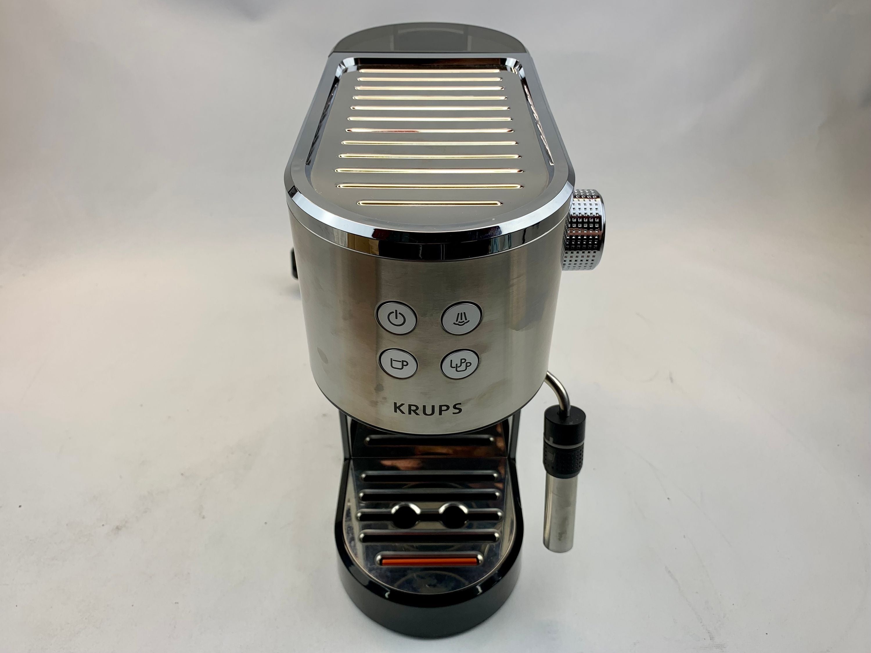 KRUPS XP444C Virtuoso+ Siebträger-Espressomaschine B-Ware gebraucht