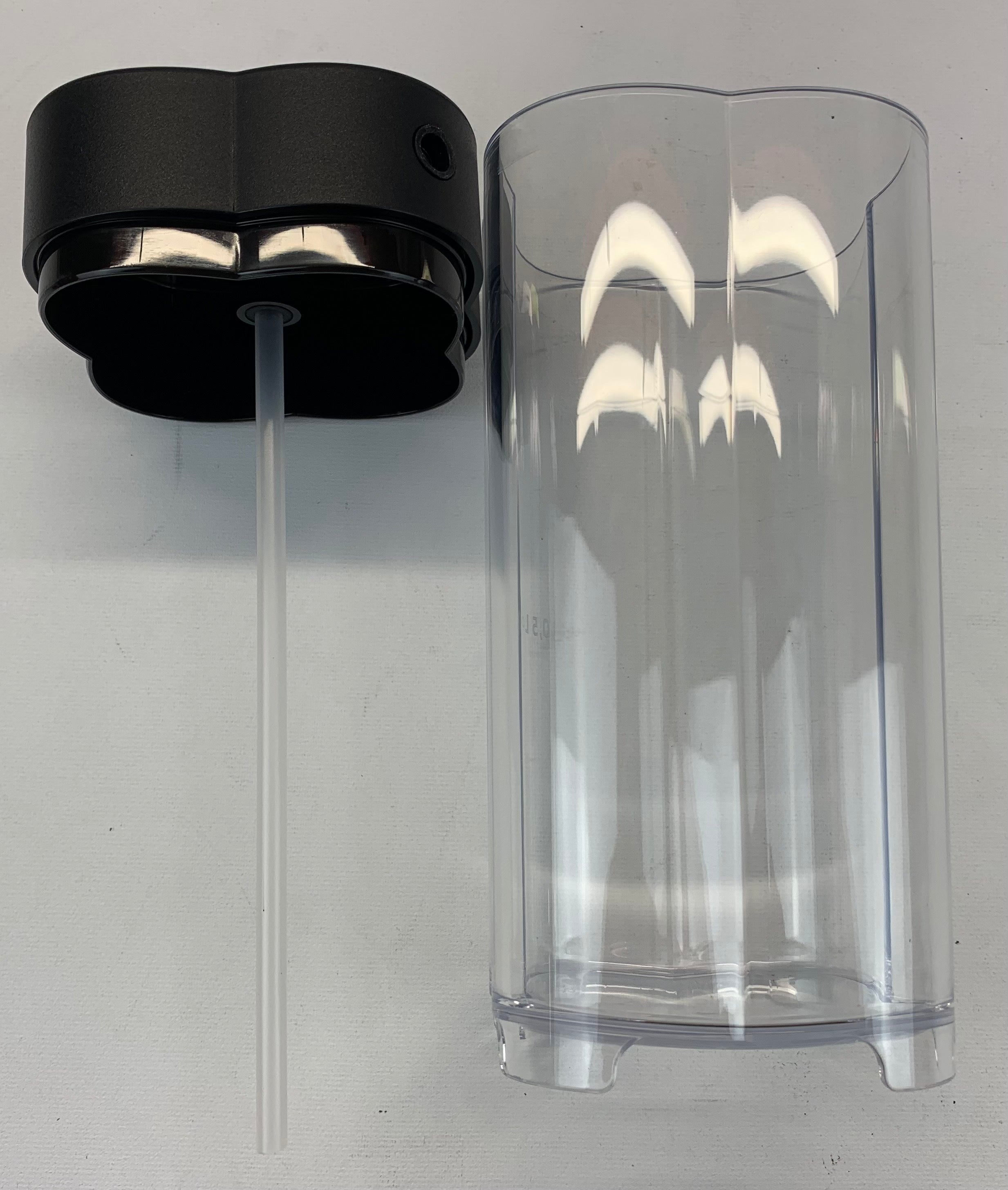Nivona B07BMH1XXR Milchbehälter 1L transparent für Spumatore