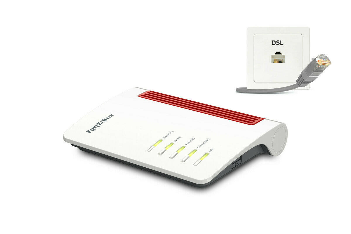FRITZ!Box 7530 AX Wi-Fi 6 DSL-Router bis 300 MBit/s DECT.