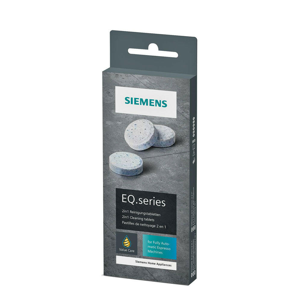 Siemens EQ.series 2in1 Reinigungstabletten, 10 Stück.