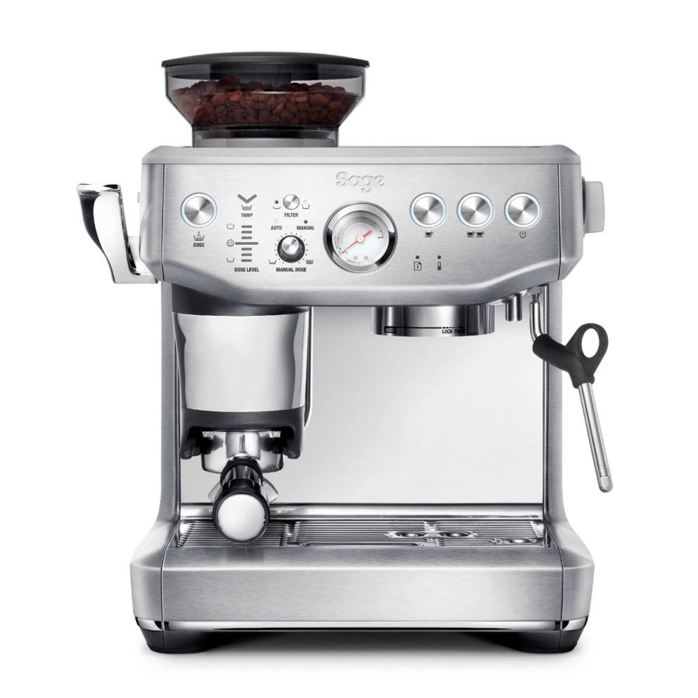 Sage SES876BSS Barista Express Impress – Siebträger-Espressomaschine mit PID, 15 Bar, 2 L Tank, Edelstahl