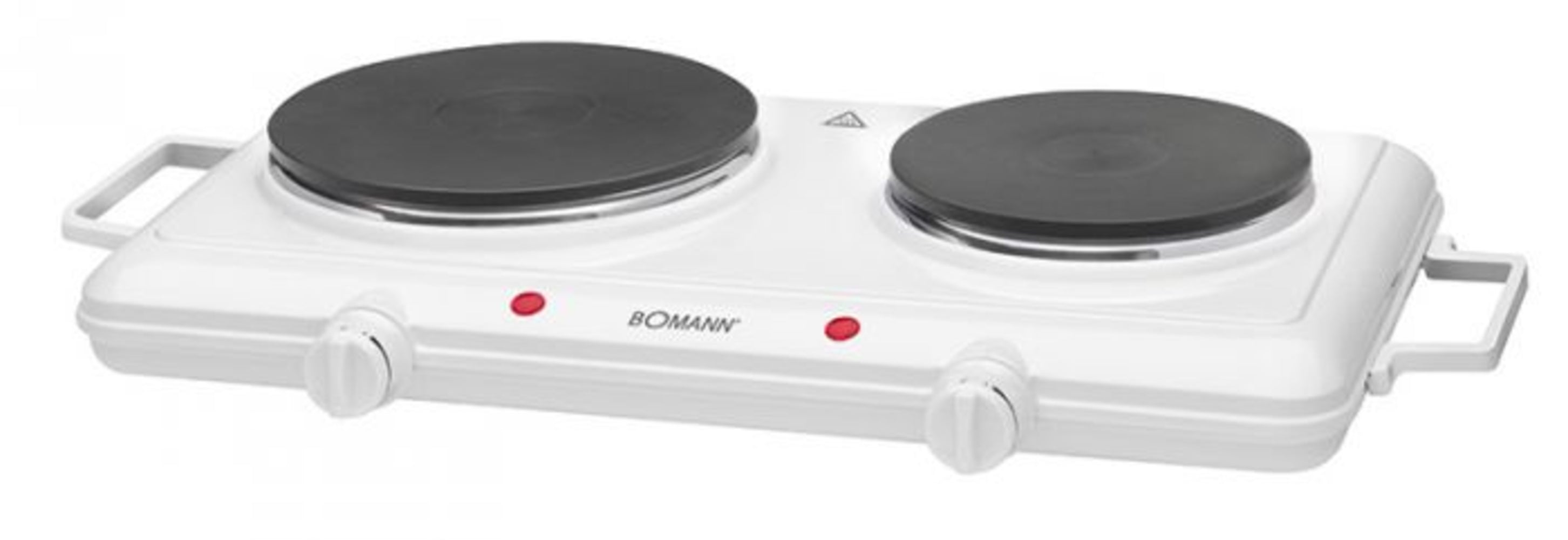Bomann DKP 5028 CB Doppelkochplatte, 2 Kochzonen, 2500W