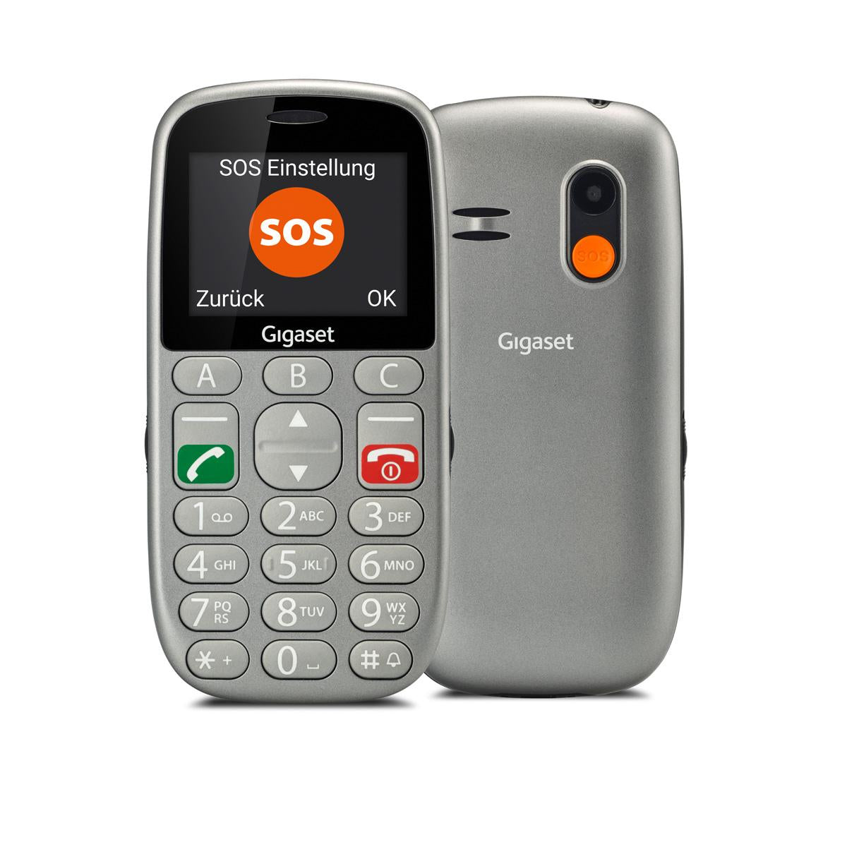 Gigaset GL390 Seniorenhandy Dual-SIM mit SOS-Taste