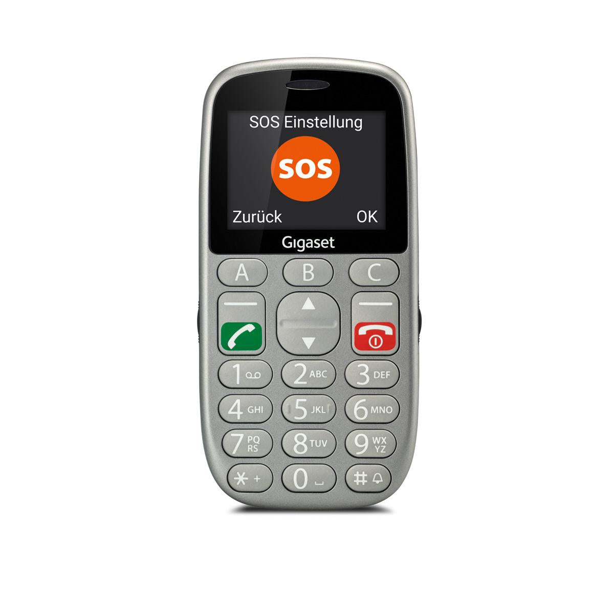 Gigaset GL390 Seniorenhandy Dual-SIM mit SOS-Taste