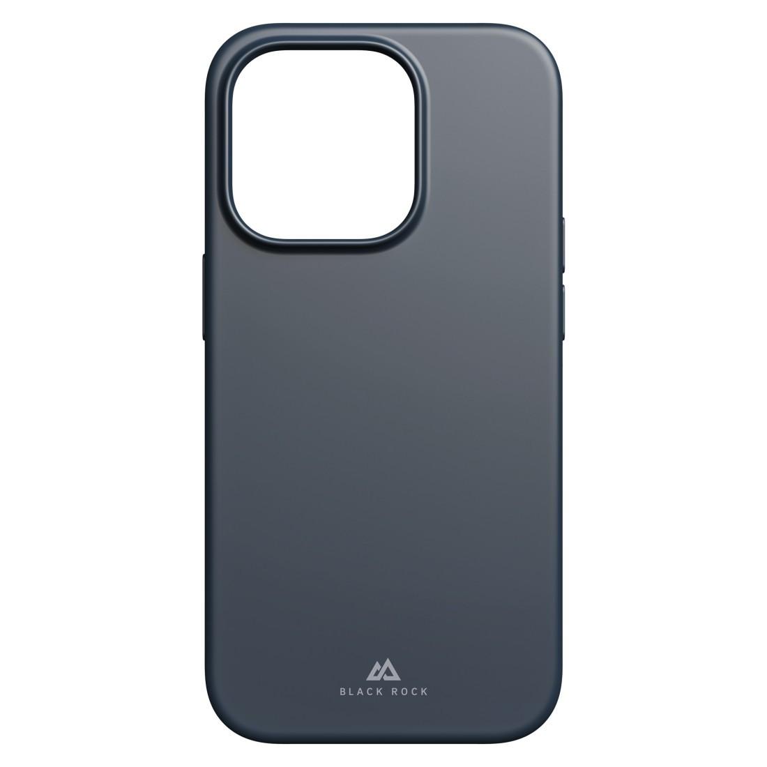 Black Rock iPhone 14 Pro Silikonhülle Mag Urban Schwarz - TRONYQ