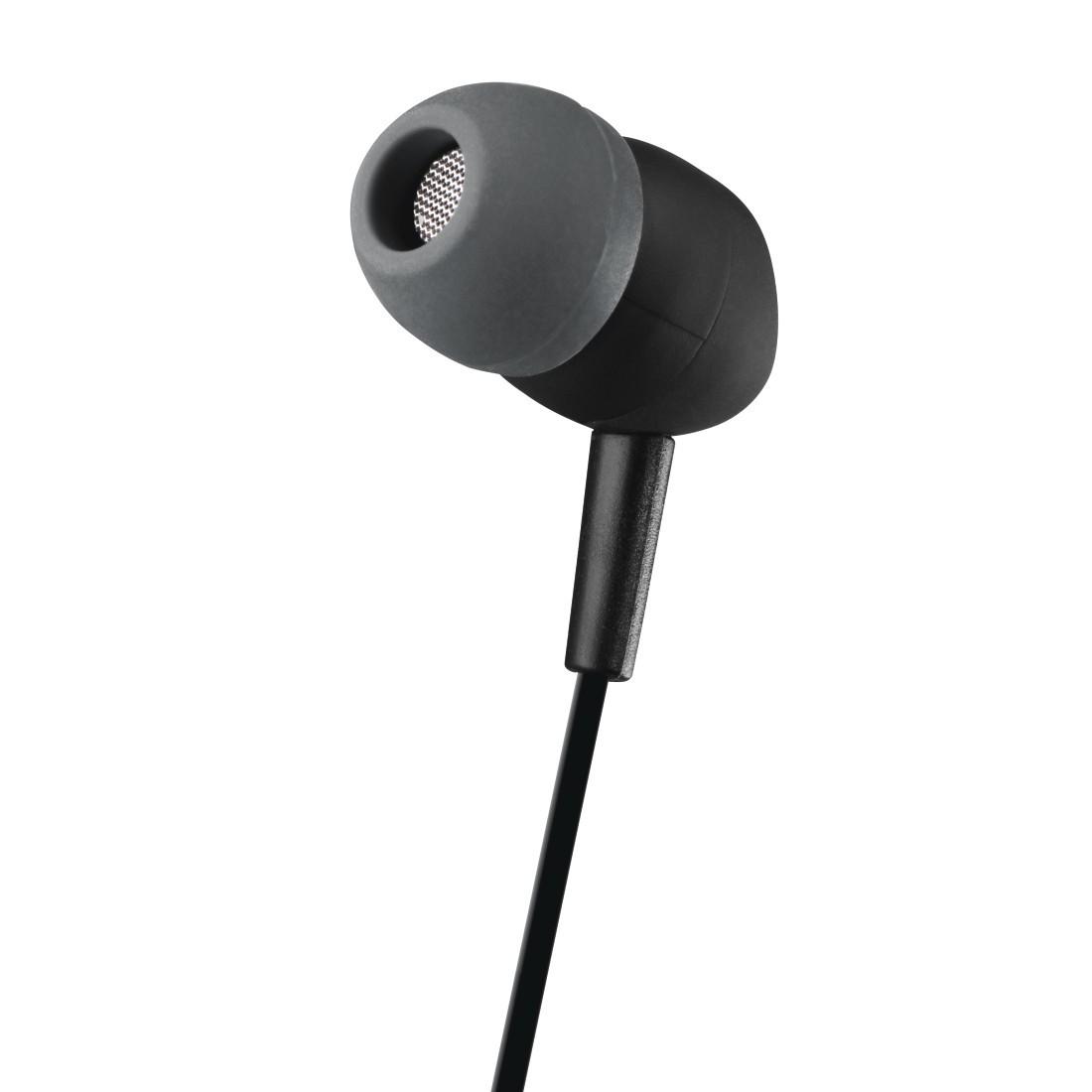Hama Kooky In-Ear Kopfhörer - Stereo Schwarz - Mikrofon