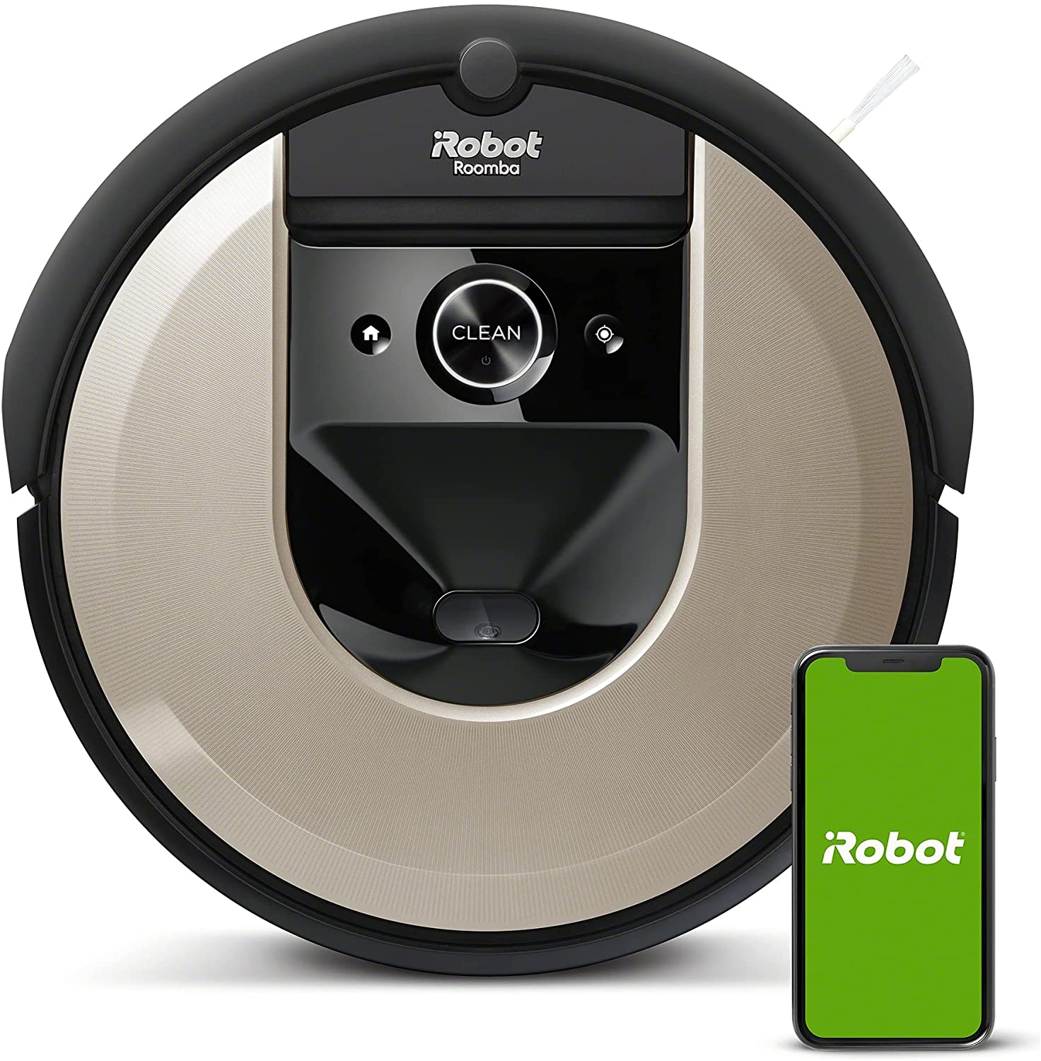 iRobot® Roomba® i615840 Saugroboter mit Zwei Gummibürsten für alle Böden - Ideal für Haustiere