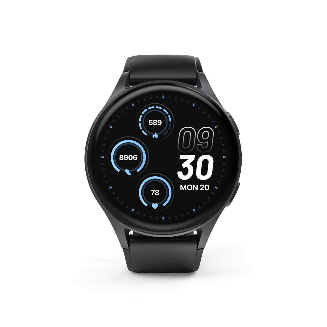 Hama Smartwatch 8900, GPS, IP68, AMOLED, schwarz.