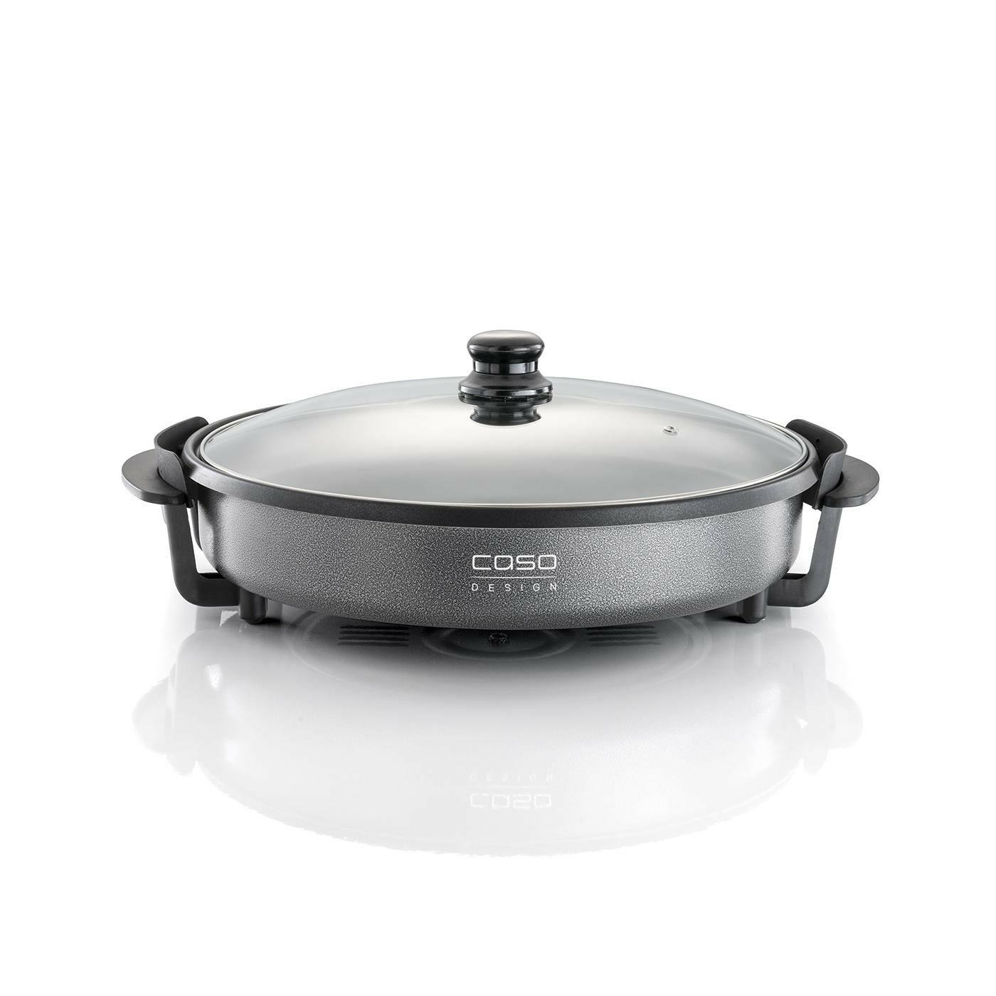 CASO 1491 Profi Partypfanne 1500W, 42cm, Warmhaltefunktion