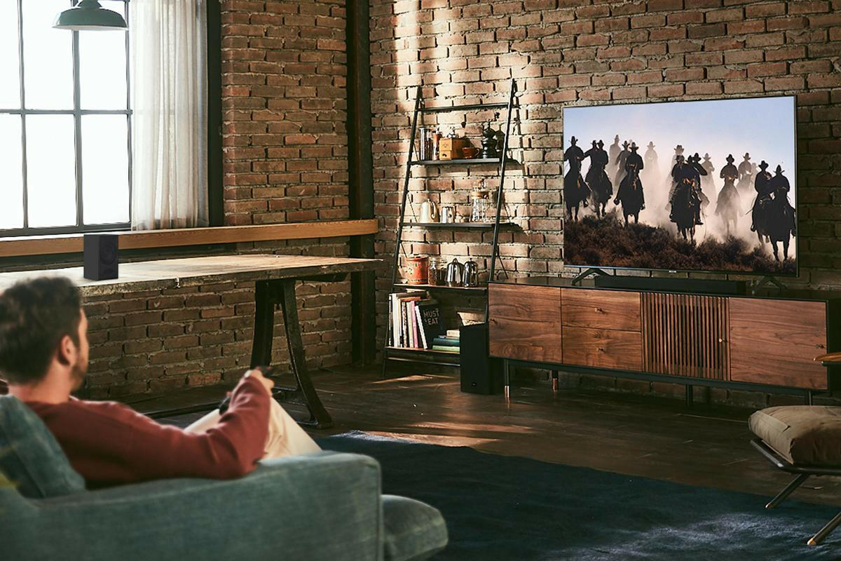Samsung HW-A450 Soundbar 2.1 mit Subwoofer, 300W, Bluetooth.