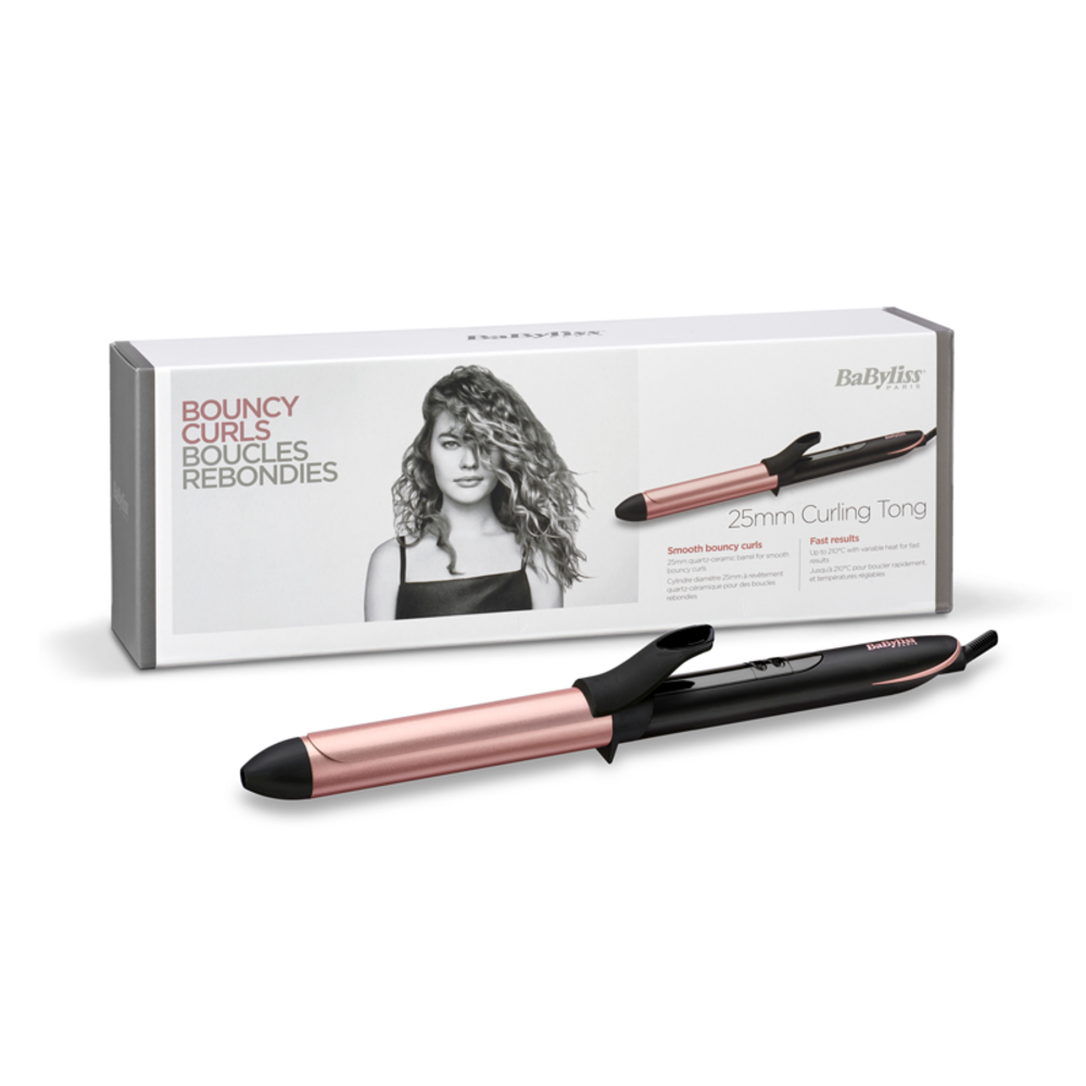 BaByliss C451E 25 mm Lockenstab, 6 Temperaturstufen