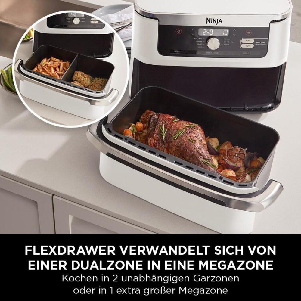 Ninja Foodi FlexDrawer Doppel-Heißluftfritteuse