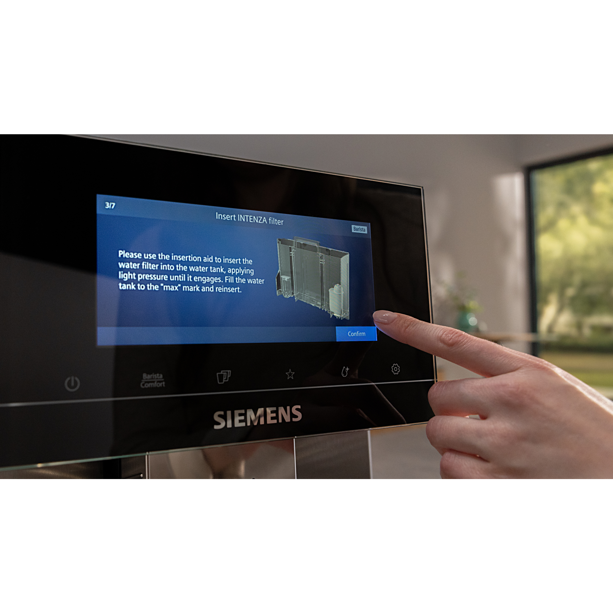 Siemens INTENZA Wasserfilter für Kaffeevollautomaten TZ70063A.