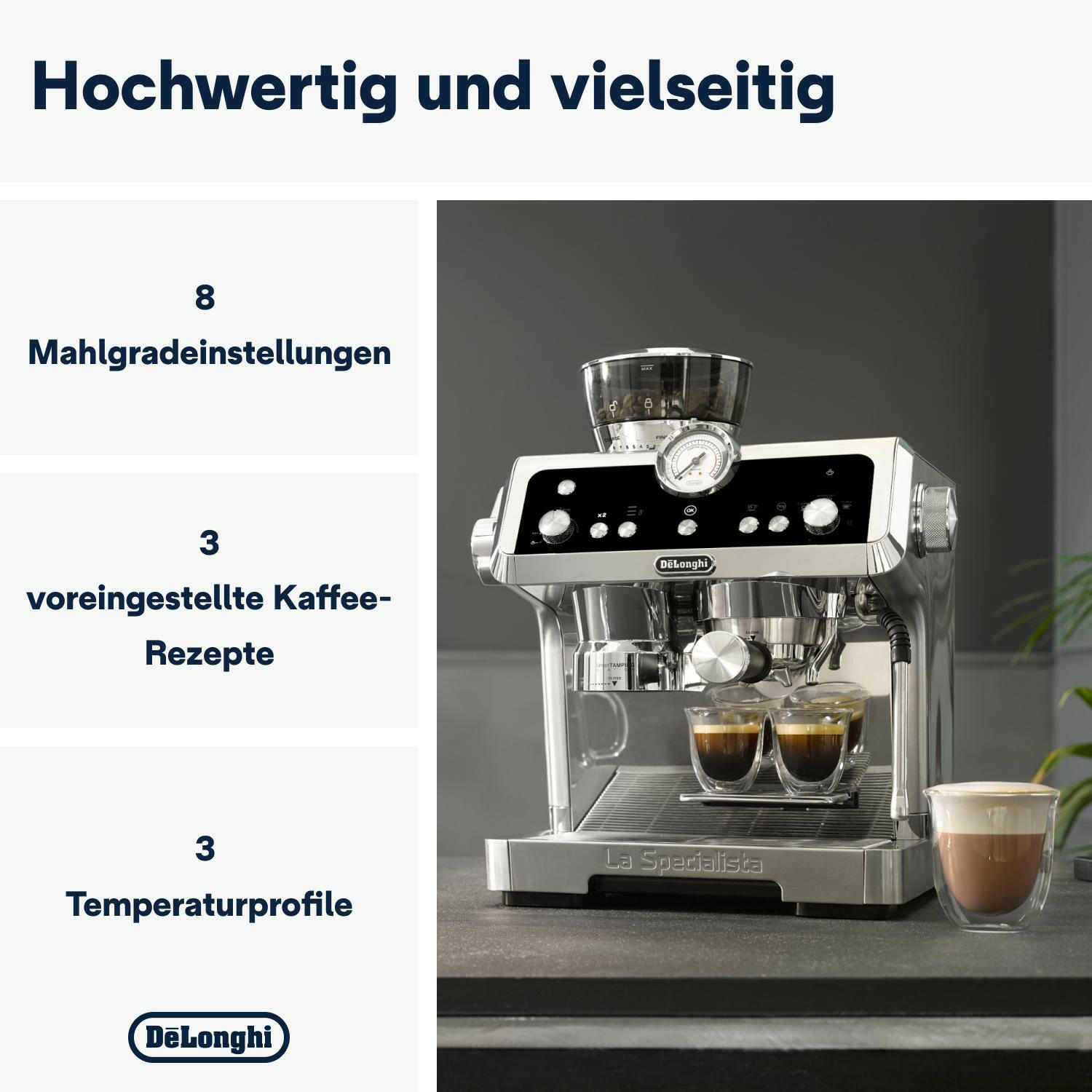 De'Longhi La Specialista EC 9355 – Edelstahl
