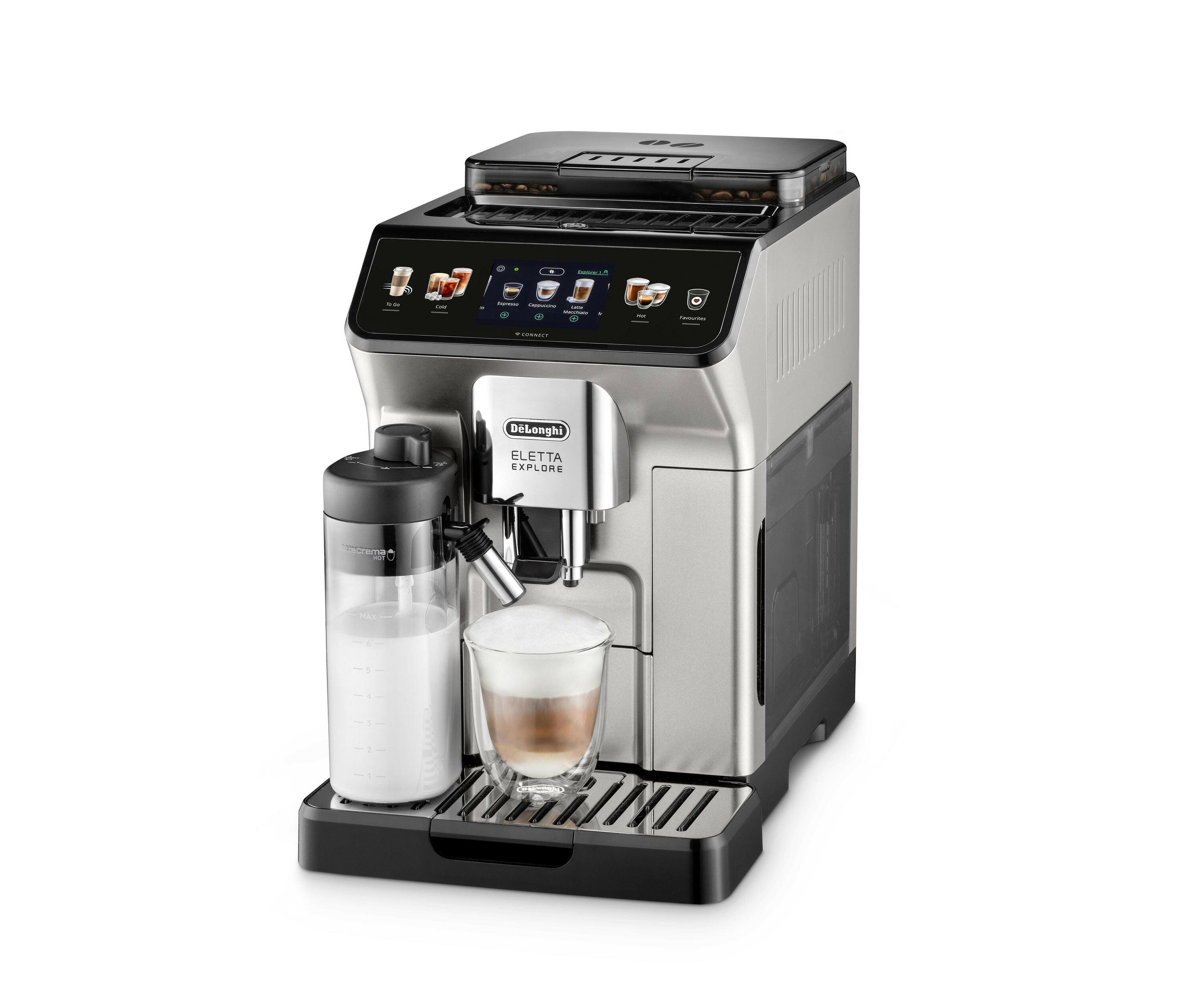 De'Longhi ECAM450.65.S Kaffeevollautomat mit To-Go-Funktion.