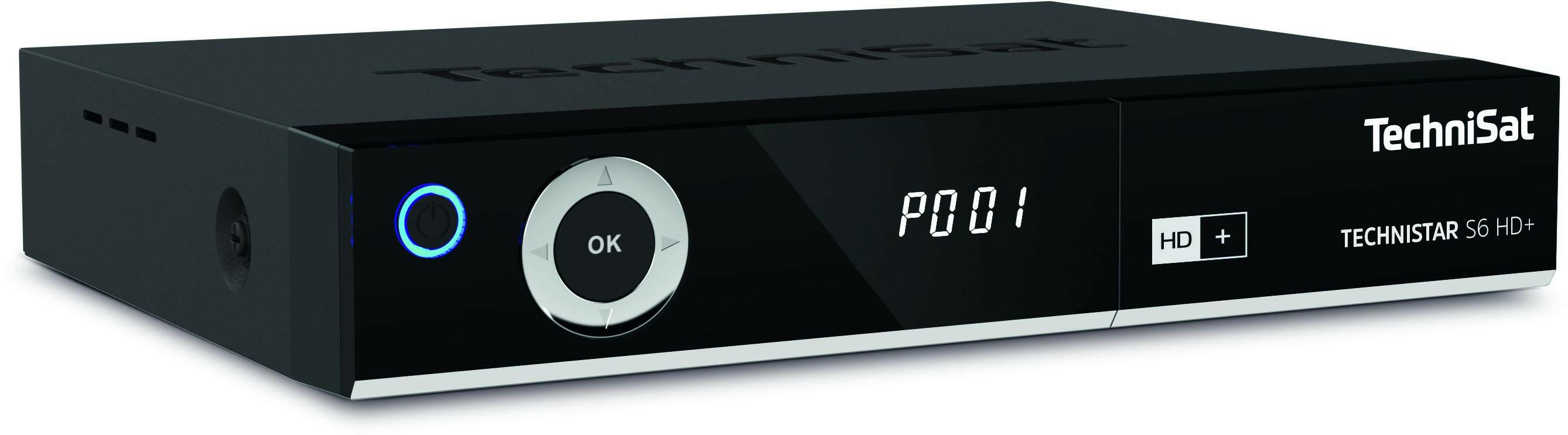 TechniSat TECHNISTAR S6 HD+ SAT-Receiver mit TimeShift, EPG