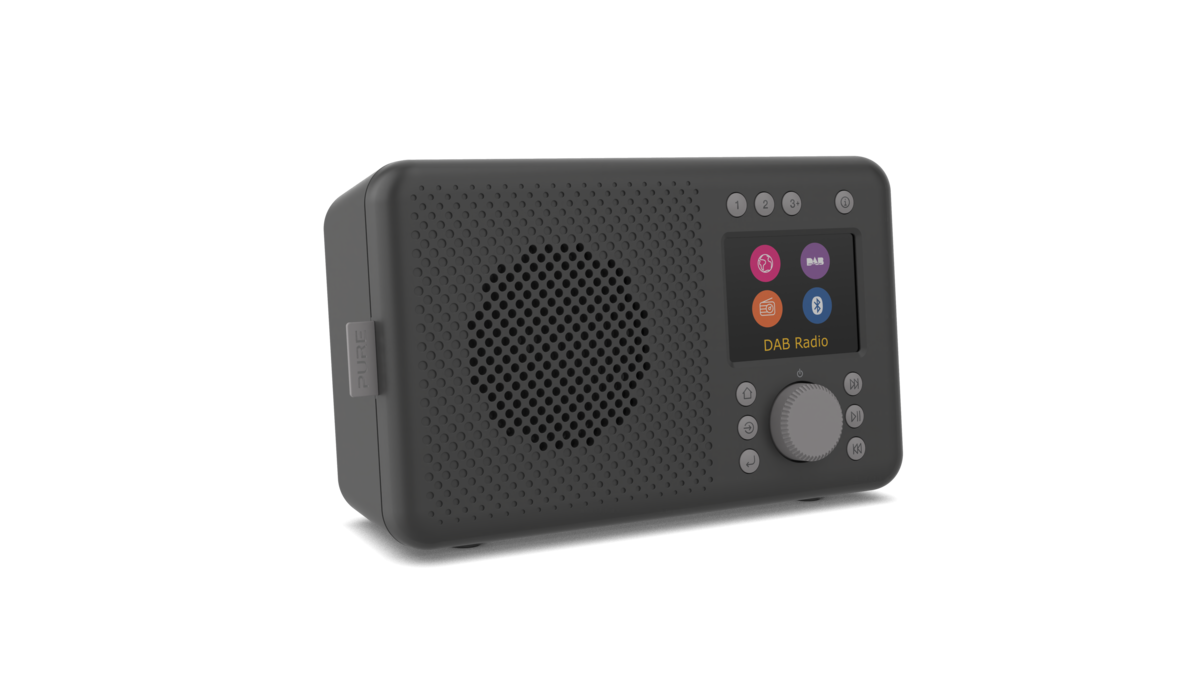 Pure Connect Charcoal Internetradio mit Bluetooth 5.0.