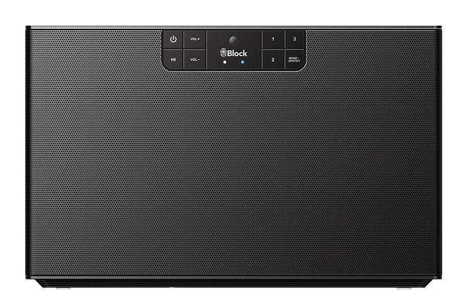 Block C schwarz Streaming-Lautsprecher mit Alexa & Multiroom.