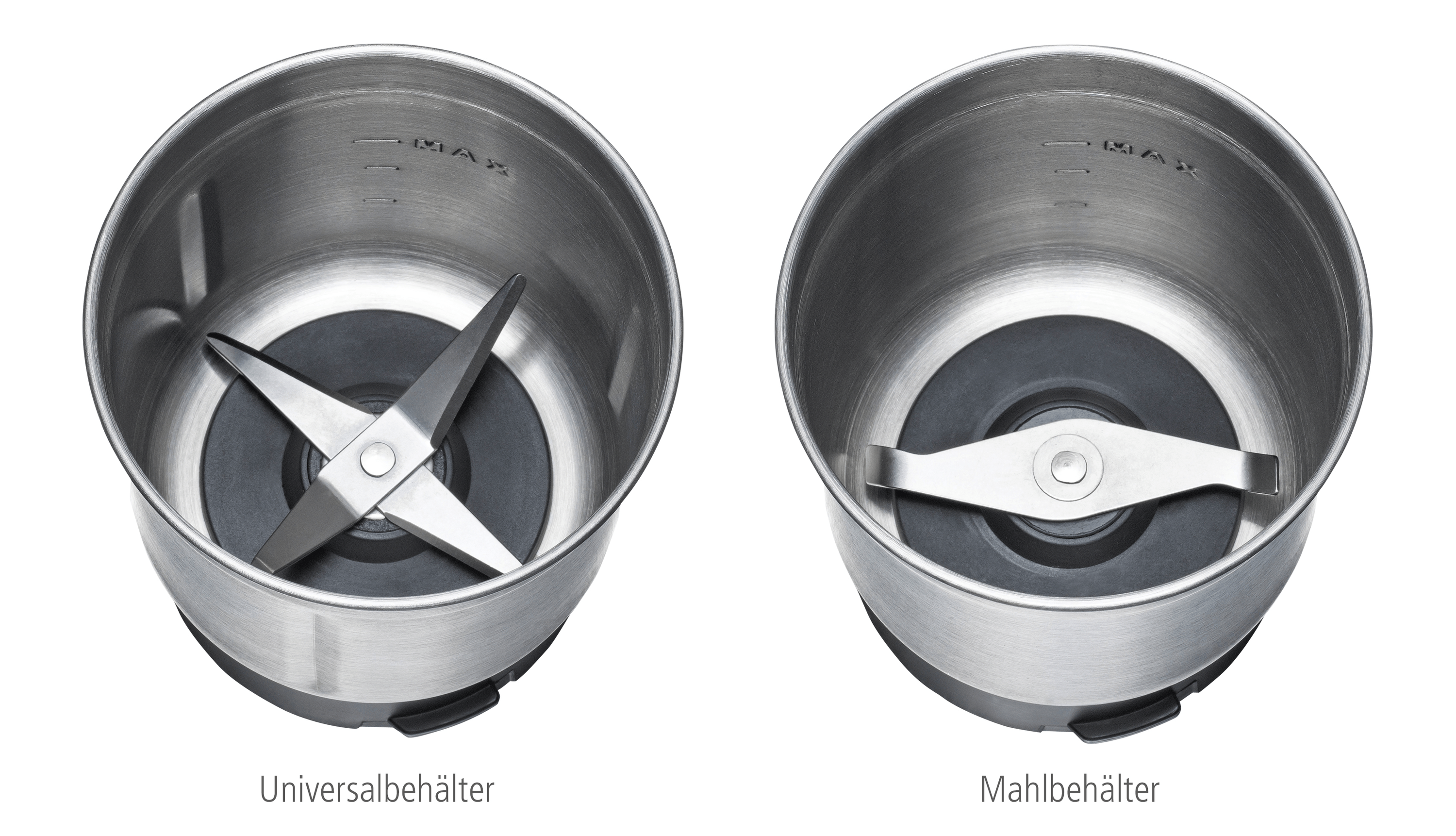 ROMMELSBACHER EGK 200 Kaffeemühle, 200W, 2 Edelstahlbehälter.