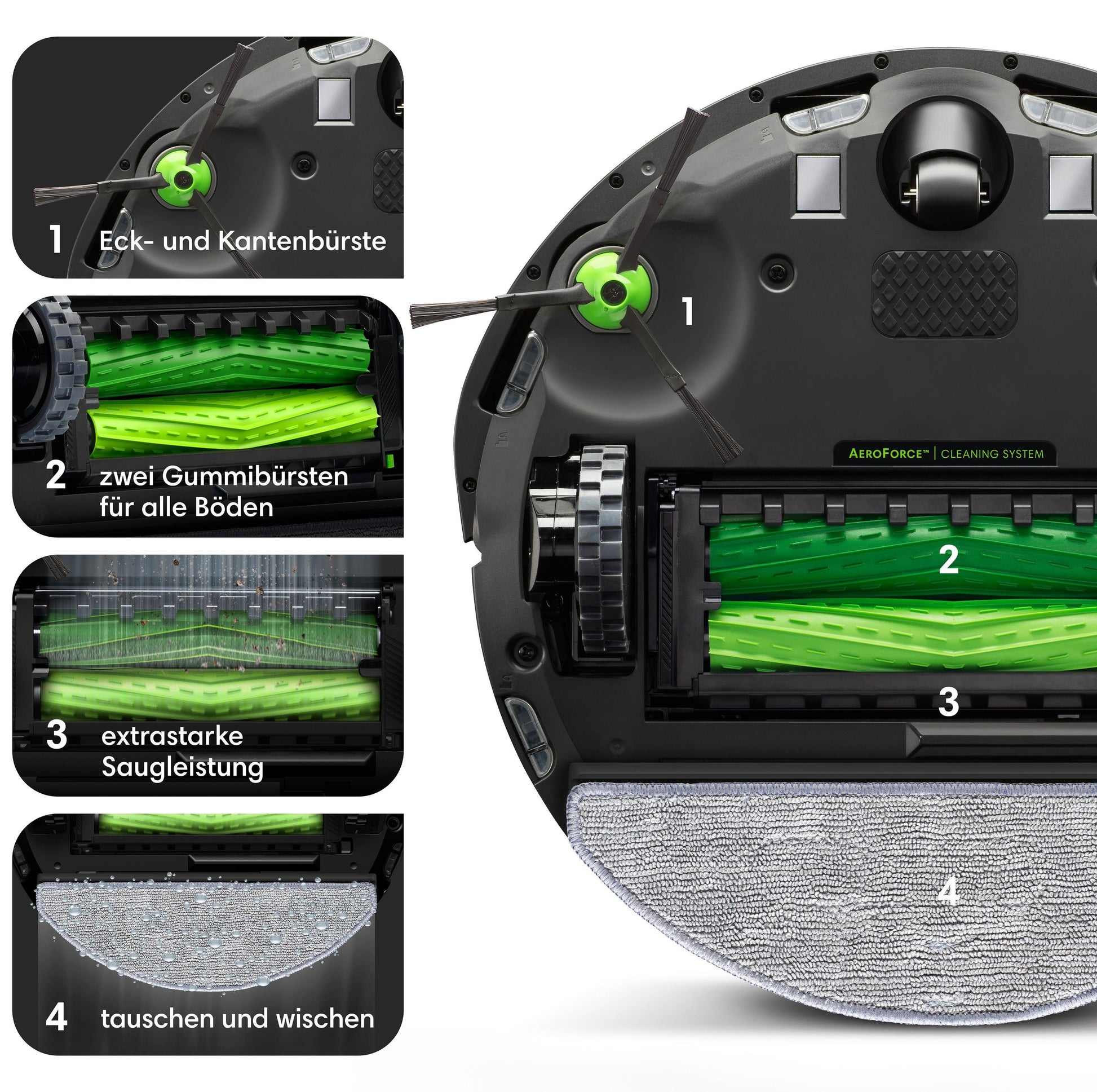 Roomba Combo i8 Saugroboter mit Wischfunktion - TRONYQ