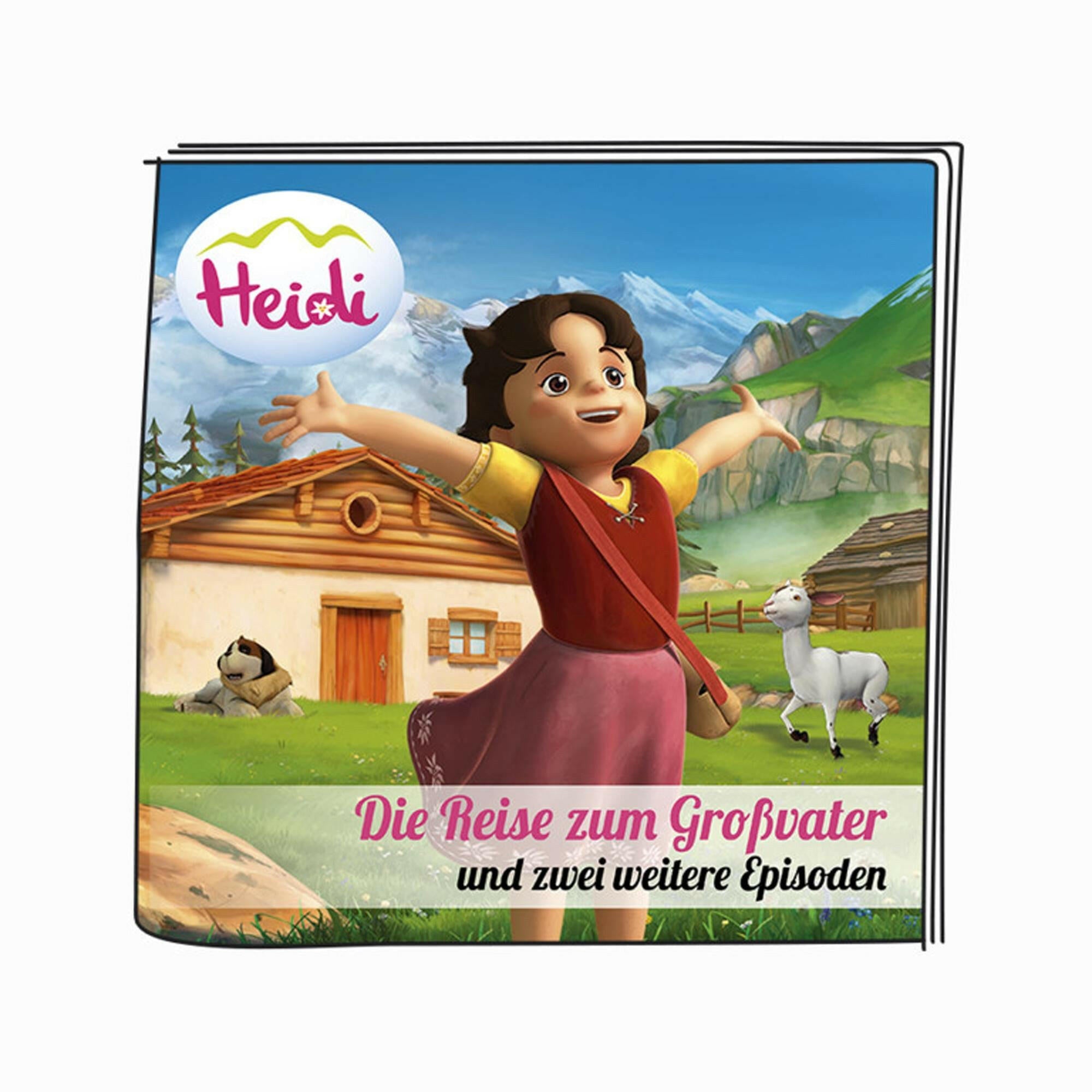 Tonies Hörfigur Heidi - Die Reise zum Großvater für Toniebox.